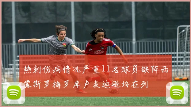热刺伤病情况严重11名球员缺阵西蒙斯罗梅罗库卢麦迪逊均在列
